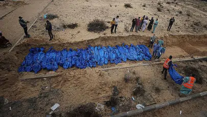 Gazze'de kahreden tablo : Can kaybı 72 bin 280'e yükseldi