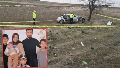 Aksaray'da bayram yolunda facia : Anne ve babanın öldüğü kazada 4 kardeşin tedavisi sürüyor