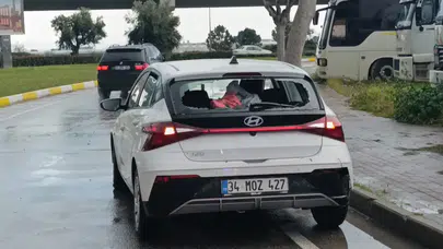 Antalya Manavgat'ta kaza : 2 kişi yaralandı