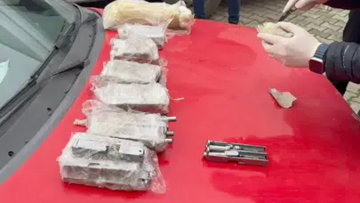 Sakarya'da kaçakçılık operasyonu : Bin 460 adet silah parçası yakalandı
