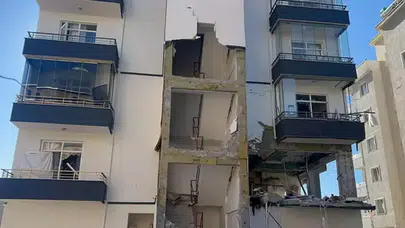 Niğde’de doğal gaz patlamasının boyutu sabah ortaya çıktı : 16 yaralı, bina harabeye döndü