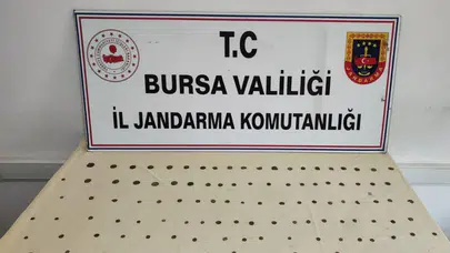 Bursa'da Anadolu Mirası Operasyonu : Mudanya'da 137 adet tarihi sikke ele geçirildi