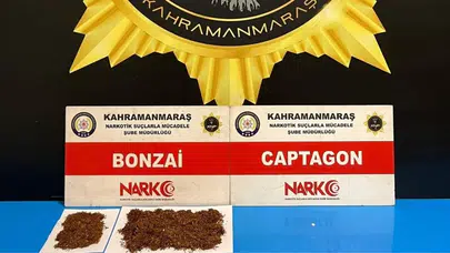 Kahramanmaraş'ta uyuşturucu operasyonu : 2 şüpheli tutuklandı