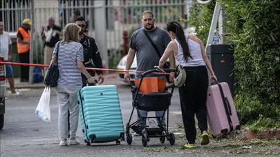 Güney Kıbrıs'ta saldırı alarmı verildi : Baf Havalimanı boşaltıldı