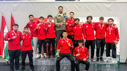 U20 Grekoromen Güreş Milli Takımı şampiyon oldu