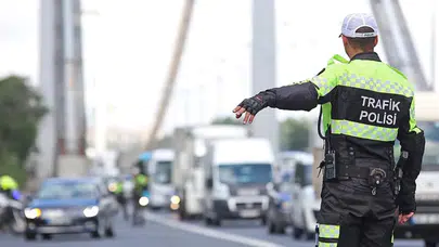 Alanya'da polisin 'dur' ihtarına uymayan sürücüye rekor ceza