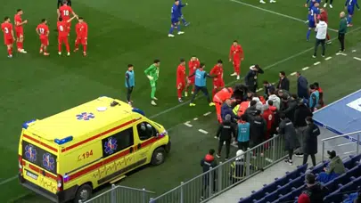 U21 Milli Takım Teknik Direktörü Egemen Korkmaz, Hırvatistan maçında fenalaştı