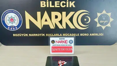 Bilecik'te uyuşturucu operasyonu : Çeşitli sayıda hap ele geçirildi
