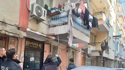 Manisa'da balkondan düşen yaşlı kadın yaralandı