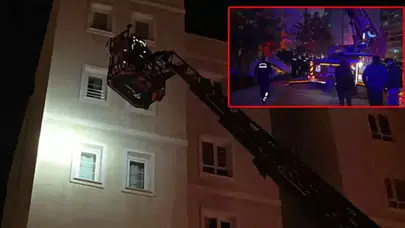 Şanlıurfa’da 8 katlı binada elektrik panosu patladı : Bina tahliye edildi