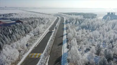 Kars ve Ardahan'da kar gitti, soğuk hava dalgası geldi