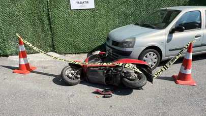 Beykoz'da kaza : Genç sürücü direğe çarptı, olay yerinde hayatını kaybetti