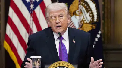 Trump'tan İran açıklaması : Savaş büyük ölçüde tamamlandı