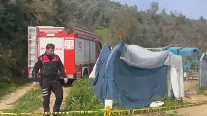 Bursa'da feci kaza : Devrilen traktörün altında kalan sürücü hayatını kaybetti