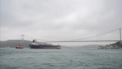 İstanbul Boğazı’nda gemi trafiği çift yönlü kapatıldı