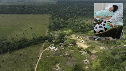 Sadece 3 kadının yaşadığı kabilede bebek doğdu