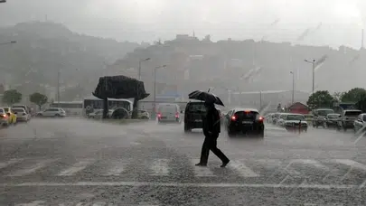 Meteoroloji o bölge için sarı alarm verdi !