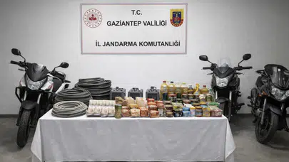 Gaziantep’te hırsızlık şüphelisi 12 kişi yakalanarak gözaltına alındı