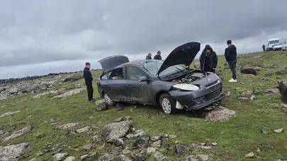 Şanlıurfa Siverek'te kaza : 2'si bebek 6 kişi yaralandı