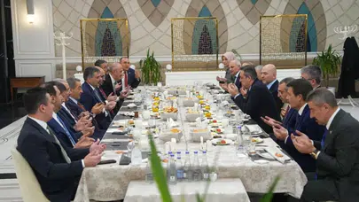 Bakan Çiftçi ile TBMM İçişleri Komisyonu Başkanı Soylu ile bir araya geldi