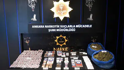 Başkentte dev uyuşturucu operasyonu : 87 şüpheliden 29'u tutuklandı