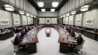 Kabine Cumhurbaşkanı Erdoğan başkanlığında toplandı