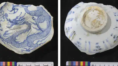 Singapur açıklarındaki batık gemide 650 yıllık yunan hanedanı porseleni bulundu