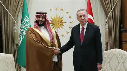 Cumhurbaşkanı Erdoğan, Suudi Arabistan Veliaht Prensi Selman ile görüştü