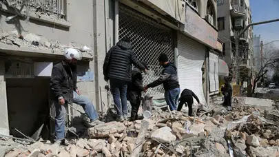 İran'ın füzeleri İsrail'i vurdu : Tel Aviv çevresinde 2 ölü, 3 yaralı