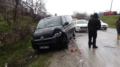 Malatya'da zincirleme trafik kazası : 4 kişi yaralandı
