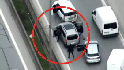 Sultanbeyli'de uyuşturucu satıcısı polisin 'dur' ihtarına uymadı, dron ile takip edildi