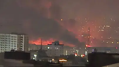 Tahran'daki Mehrabad Uluslararası Havalimanı'na saldırı!