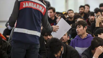 Trakya'da kaçak göçmen denetimi : 2 ilde 10 göçmen yakalandı