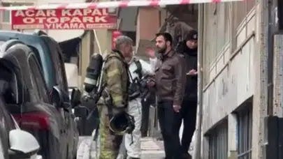 Bağcılar'da yangın tüpü dolumu yapan işyerinde facia!