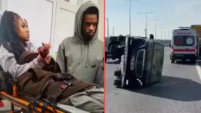 Fenerbahçeli Nelson Semedo'nun eşi trafik kazası geçirdi
