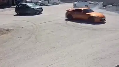 Hatay'da drift atan sürücüye 140 bin lira ceza