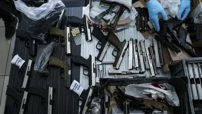 Bursa'da gizli silah atölyesine şafak baskını