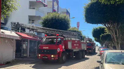 Alanya'da bir otelin kazan dairesinde yangın çıktı