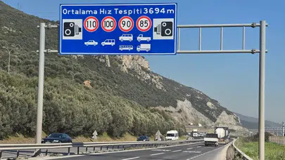 Kocaeli D-100 Karayolu'nda yeni dönem : Hız limitleri yükseltildi, EDS tabelaları değişti