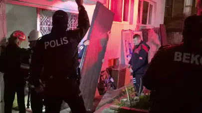 Bartın'da apartman yangını : 2 kişi dumandan etkilendi