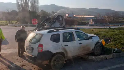 Burdur'da kaza : 5 yaralı