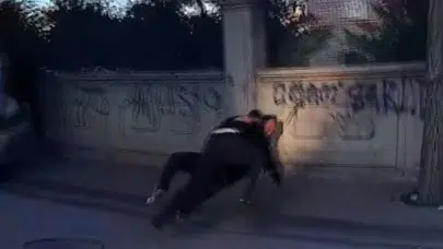 Konya'da trafik kavgası : Şahıslar yumruklaştı