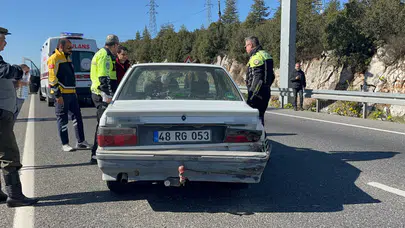 Muğla Menteşe'de trafik kazası : Balık tutmaya giderken hafriyat kamyonu çarptı
