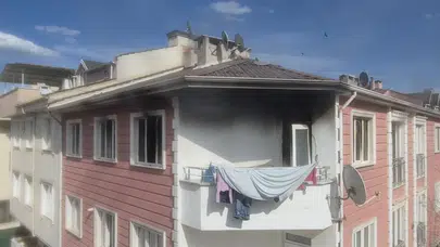 Bursa'da çıkan yangında 77 yaşındaki kadın ağır yaralandı