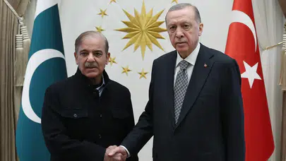 Cumhurbaşkanı Erdoğan, Pakistan Başbakanı Şerif ile görüştü