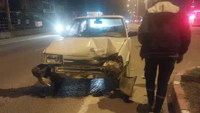 Kütahya'da kaza : 2 kişi yaralandı