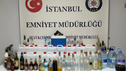 İstanbul Büyükçekmece'de sahte alkol içen 1 kişi zehirlendi