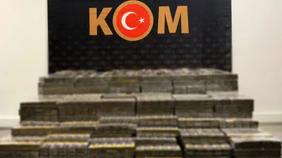 Mardin'de kaçakçılık operasyonu : 11 bin 780 paket kaçak sigara yakalandı
