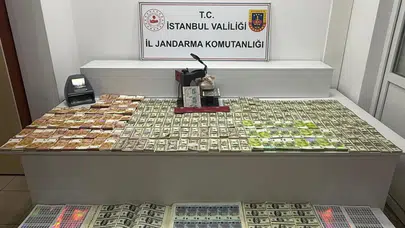 Esenler'de döviz operasyonu : Çok sayıda euro ve dolar ele geçirildi