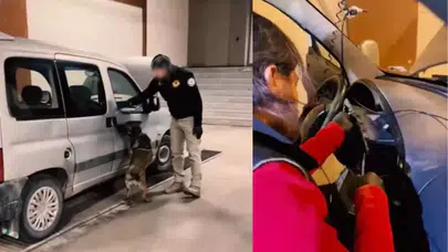 Muş’ta direksiyona gizlenen 762 gram skunk ele geçirildi